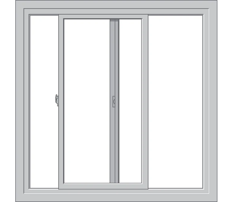 Norfolk Pella Hurricane Shield Series Vinyl Sliding Window